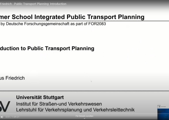 Vorschau-BildFriedrich (2021) Public Transport Planning: Introduction